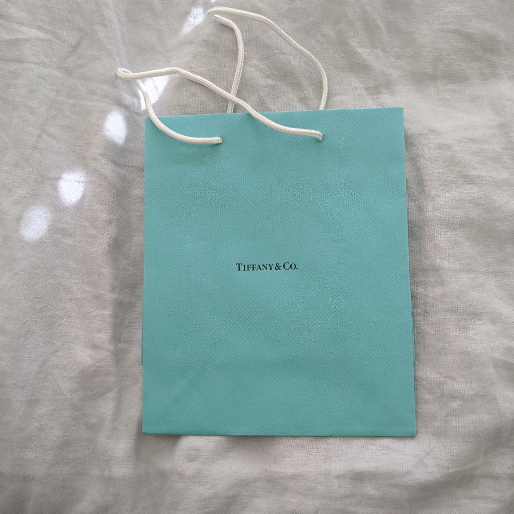 Authentic Tiffanys Shopping Bag